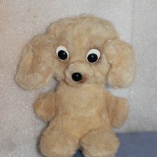 Мягкая игрушка СССР Очаровательный щенок