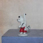 Игрушка СССР * Колкий пластик * Пес с ружьем * Из набора
