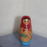 Матрешка. Футляр. Этикетка.