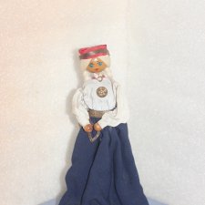 Кукла СССР Salvo  Деревянная  Большая