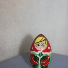 Воронежская матрешка СССР 7 см ручная роспись