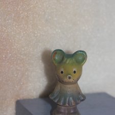 Резиновая игрушка СССР. Мышка