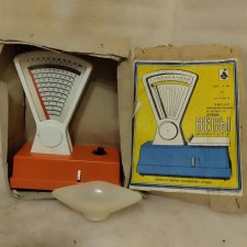 Игрушка СССР Весы в родной коробке