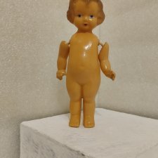 Кукла СССР целлулоидная, маленькая