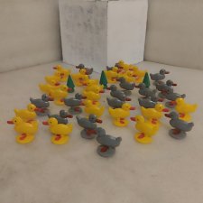 Игрушка СССР   Счетный материал   Утята и елочки