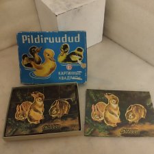 Игрушка СССР  Пазлы времен СССР