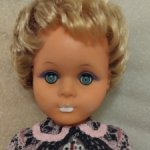 Редкая кукла-мама ГДР