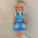 Кукла ГДР  Улыбается