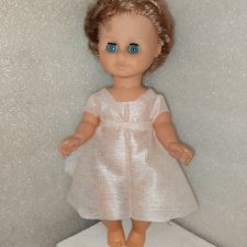 Кукла ГДР  Полностью виниловая малышка с номером