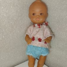 Кукла ГДР Полностью виниловый малыш в родном