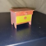 Мебель для кукол СССР Тумбочка