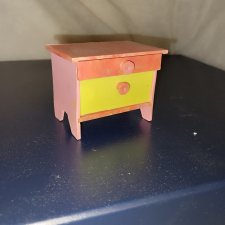 Мебель для кукол СССР Тумбочка
