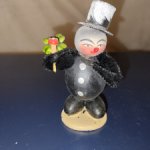 Новогодняя фигурка ГДР  Трубочист