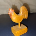 Игрушка деревянная ручной работы Петух, петушок