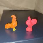 Игрушка СССР  Петушок и курочка