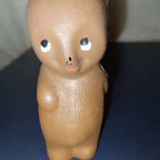 Резиновая игрушка времен СССР Мишка  Венгрия