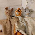 Кукла на руку СССР  Лиса, собака и заяц  Лотом