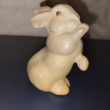 Резиновая игрушка СССР Красный треугольник Заяц