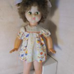 Кукла СССР Марина Родное платье с редким принтом