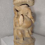 Деревянный слон Ганеша