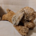 Плюшевая собачка, щенок   Игрушка СССР