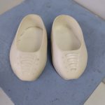 Туфли для куклы ГДР  Резина