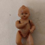 Целлулоидный мини пупсик ГДР