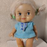 Кукла СССР  Конопатая малышка в родном