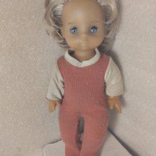 Кукла ГДР  Полностью виниловая курносая малышка в родном