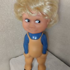 Редкая резиновая кукла ГДР