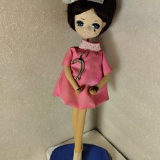 Редкая кукла японская Винтаж 60х