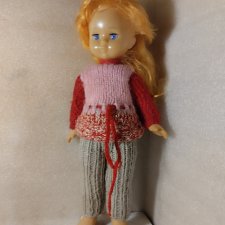 Кукла СССР Синеглазая рыжуля