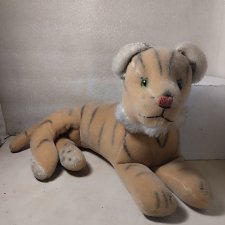 Мягкая игрушка времен СССР Старенький тигр