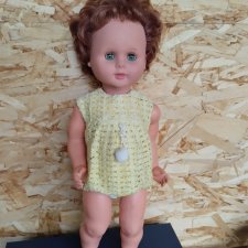 Кукла ГДР Кудрявая красотка их 60х