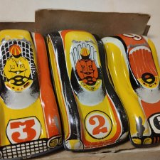 Набор гоночных автомобилей СССР в родной коробке