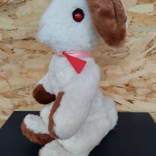 Игрушка СССР Заяц плюшевый