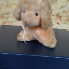 Мягкая игрушка СССР собачка, щенок плюшевый