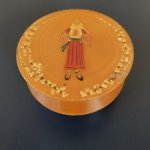 Деревянная шкатулка СССР для кукольных мелочей, обустройства быта