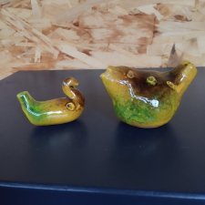 Свистульки СССР, обливная керамика