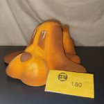 Игрушка СССР Флокированная резина  Собака, собачка