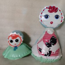 Надувные игрушки СССР Неваляшки  Пищат
