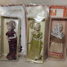 Куклы Деагостини 3 шт лотом с журналом