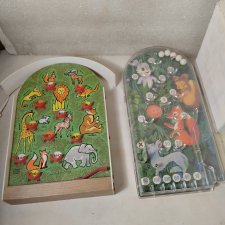 Игрушка СССР Два бильярда в работу, на запчасти