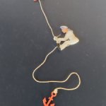 Игрушка СССР Моряк на канате