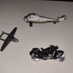Вертолёт, мотоцикл, самолет Мини Винтаж
