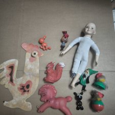 Лот игрушек СССР и ГДР на восстановление, на запчасти