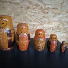 Матрешка СССР С утратами