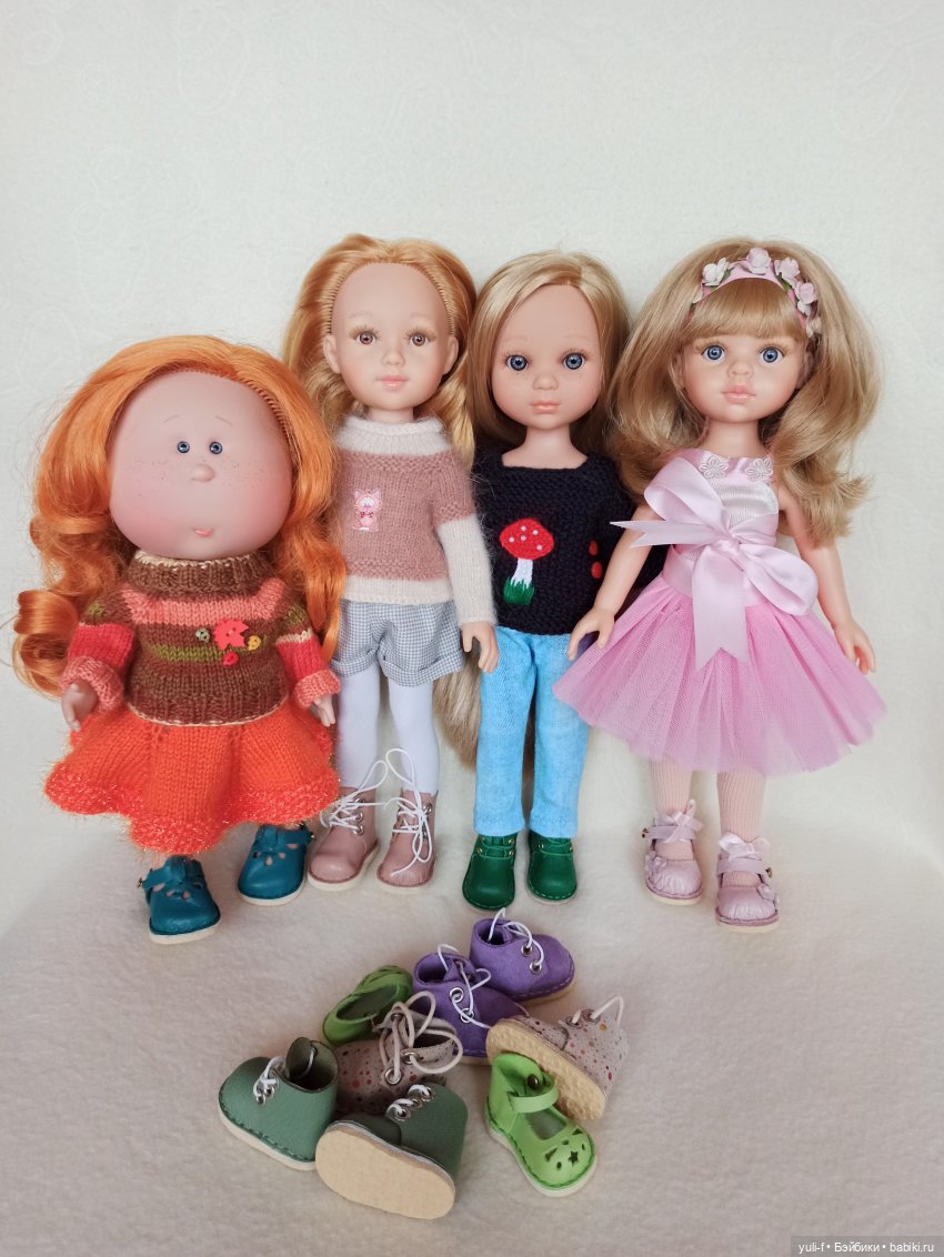 Ах, эти классные ботинки — Одежда и обувь для кукол своими руками: фото (фото 5)