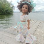 "В стиле диско". Комплект для девочек Руби Ред