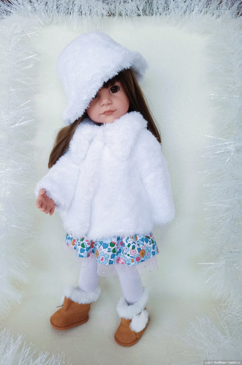 Романтично-снежное — Одежда и обувь для кукол своими руками: фото (фото 3)